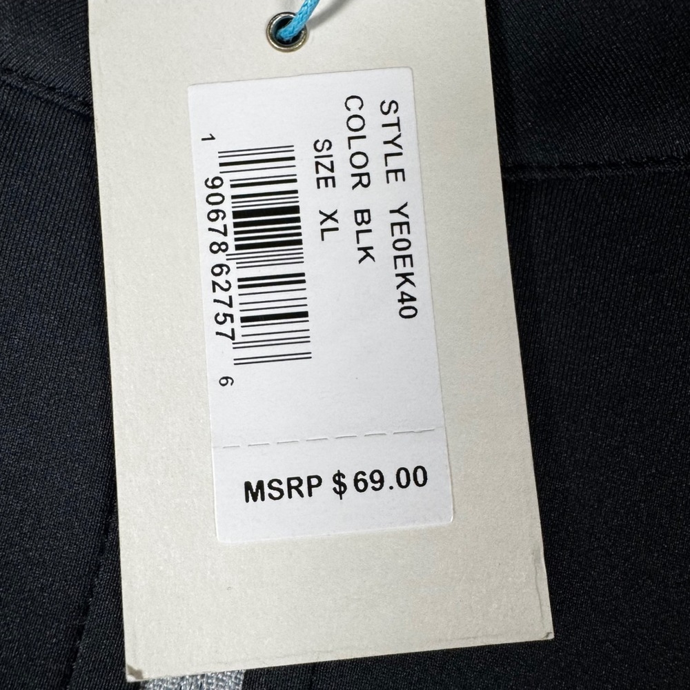 Lot of 2 Peter Millar Quarter Zip Pullovers Youth XL Black NWT Subway Patch - Picture 6 of 10